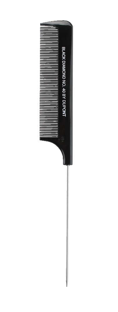 Efalock Black Diamond Stielkamm #40