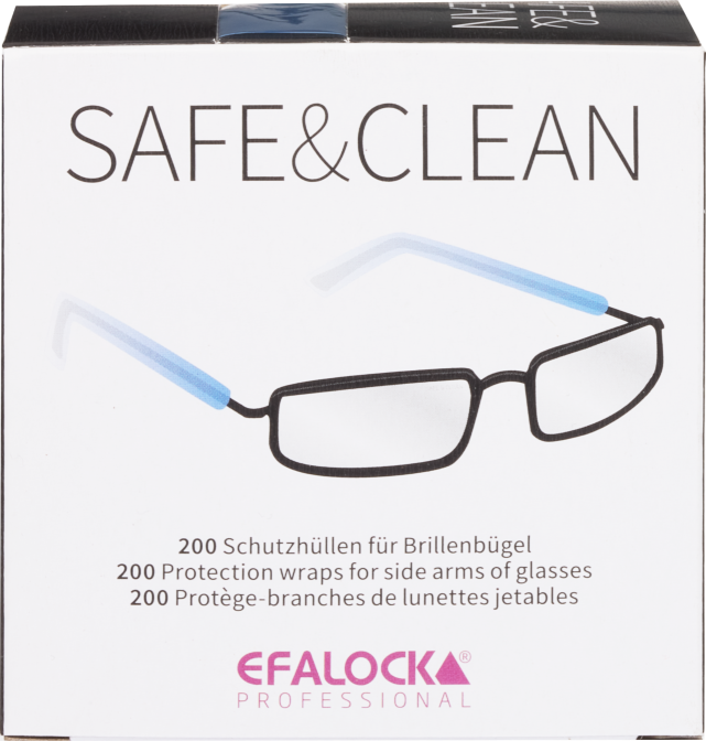 Efalock Brillenbügelschutzhüllen "Safe & Clean"