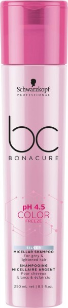 Schwarzkopf BC Color Freeze Silver Micelllar Shampoo