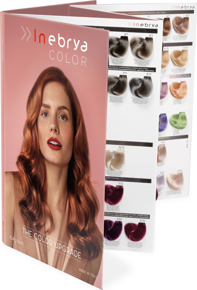 Inebrya Color Farbkarte | Color | Inebrya | Marken | Lisa's Hairshop