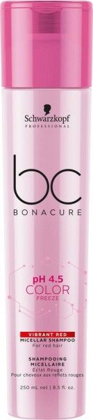 Schwarzkopf BC Color Freeze Vibrant Red Micellar Shampoo