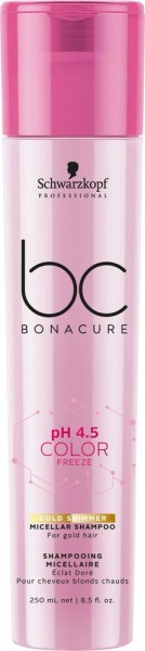 Schwarzkopf BC Color Freeze Gold Shimmer Micellar Shampoo