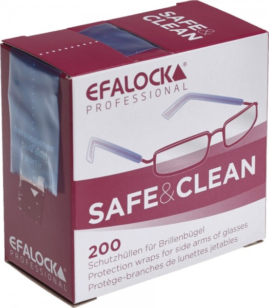 Efalock Brillenbügelschutzhüllen "Safe & Clean"