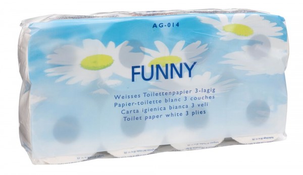 Funny Toilettenpapier 3-lagig