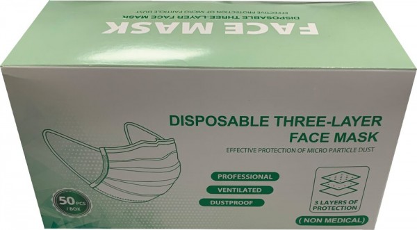 Mundschutz Vliesmasken 3-lagig